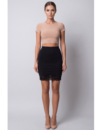 Jupe longue noire Maria