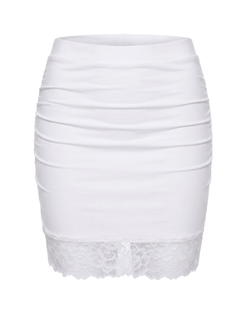 Jupe longue blanche Maria