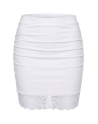 Jupe longue blanche Maria