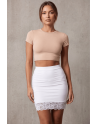 Jupe longue blanche Maria