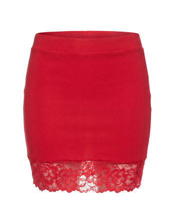 Jupe courte rouge Marina