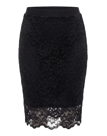 Jupe longue noire Catalina