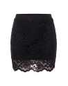 Jupe courte noire Camélia