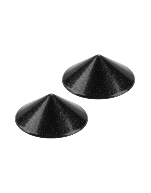 Nipple Métal noir Cache tétons cône - 202400104