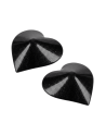 Nipple Métal noir Cache tétons cœur - 202400106