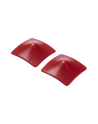 Nipple Métal rouge Cache tétons carré - 202000105
