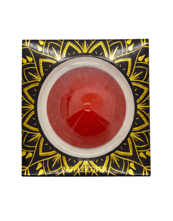 Nipple Métal rouge Cache tétons cône - 202000104