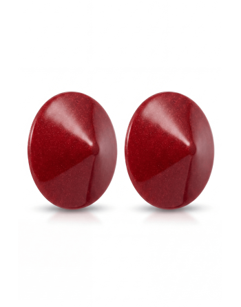 Nipple Métal rouge Cache tétons cône - 202000104