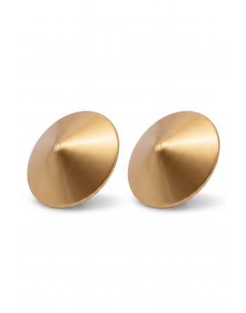 Nipple Métal doré Cache tétons cône - 201600104