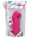 Stimulateur de clitoris par vibrations sur membrane rechargeable USB rose 10 Vitesses De Voyage - ZK003CPNK