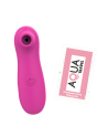 Stimulateur de clitoris par vibrations sur membrane rechargeable USB rose 10 Vitesses De Voyage - ZK003CPNK