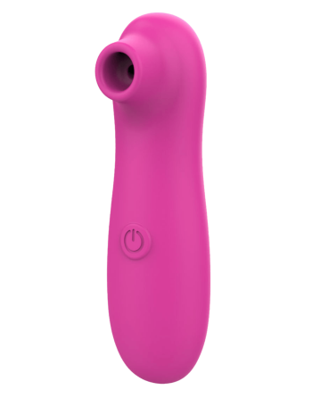 Stimulateur de clitoris par vibrations sur membrane rechargeable USB rose 10 Vitesses De Voyage - ZK003CPNK