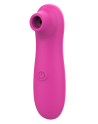 Stimulateur de clitoris par vibrations sur membrane rechargeable USB rose 10 Vitesses De Voyage - ZK003CPNK