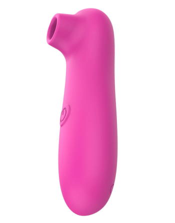 Stimulateur de clitoris par vibrations sur membrane rechargeable USB rose 10 Vitesses De Voyage - ZK003CPNK