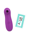 Vibromasseur par vibrations sur membrane rechargeable USB violet 10 vitesses de voyage - ZK003CPUR
