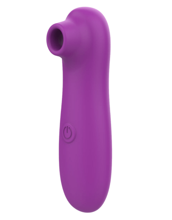 Vibromasseur par vibrations sur membrane rechargeable USB violet 10 vitesses de voyage - ZK003CPUR