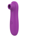 Vibromasseur par vibrations sur membrane rechargeable USB violet 10 vitesses de voyage - ZK003CPUR