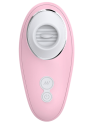 Vibromasseur rose à langue vibrante pour cunnilingus
