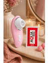 Vibromasseur rose à langue vibrante pour cunnilingus