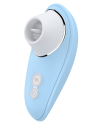 Vibromasseur bleu à langue vibrante pour cunnilingus