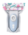 Vibromasseur bleu à langue vibrante pour cunnilingus