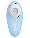 Vibromasseur bleu à langue vibrante pour cunnilingus