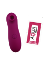 Vibromasseur succion violet 10 vitesses de voyage
