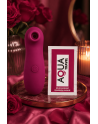 Vibromasseur succion violet 10 vitesses de voyage