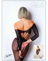 Bodystocking manches longues seins nus - Le Numéro 5 - Collection Bodystocking - CM99005