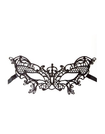 Masque souple dentelle noire