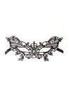 Masque souple dentelle noire