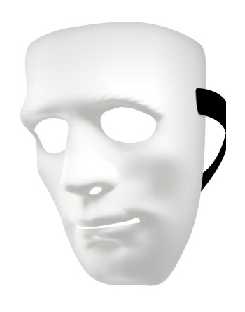 Masque Don Juan blanc 