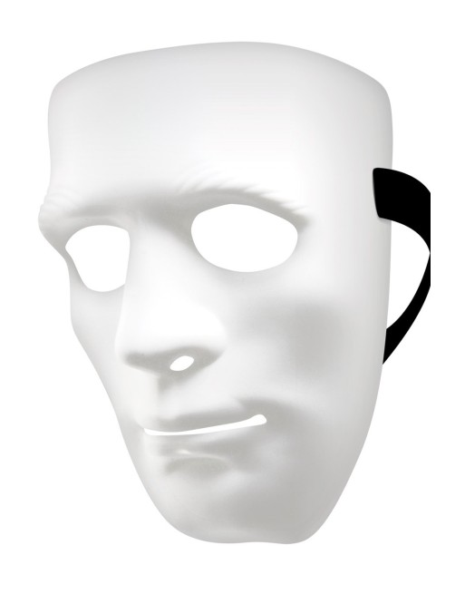 Masque Don Juan blanc 