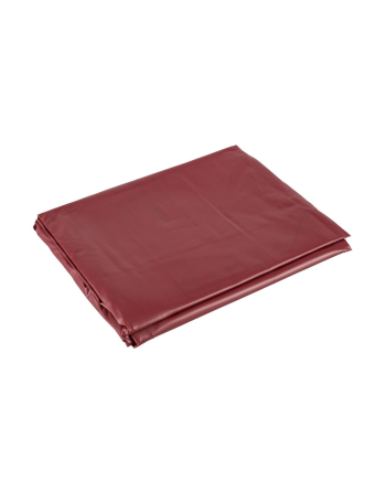 Drap de lit en vinyle rouge 200 x 230 cm 