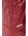 Drap de lit en vinyle rouge 200 x 230 cm 