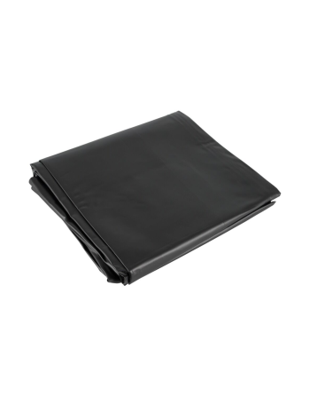 Drap de lit en vinyle noir 200 x 230 cm  