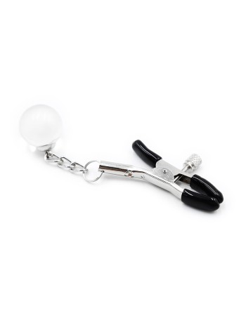 Pinces à seins réglables avec bijoux 