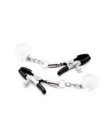 Pinces à seins réglables avec bijoux 