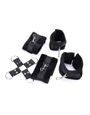 Menottes attache en croix pour mains et pieds Dreamy Fetish 