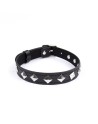 Collier réglable avec déco en métal 