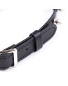 Collier réglable avec rivets en métal 