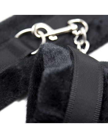 Menottes ajustable noires