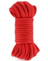 Corde de bondage shibari rouge 10M 