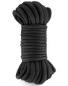 Corde de bondage shibari noire 10M 