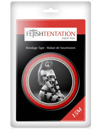 Tape ruban bdsm rouge 