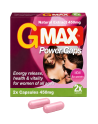 G-MAX Power Caps Boite de 2 gélules – Femme Libido  Vitalité Intime Complément alimentaire