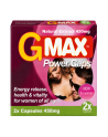 G-MAX Power Caps Boite de 2 gélules – Femme Libido  Vitalité Intime Complément alimentaire