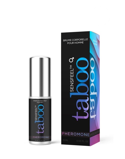TABOO PHEROMONE HOMME Brume Corporelle aux Phéromones pour Homme 15 ml - RUF