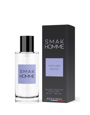SMAK HOMME Eau de Toilette de Séduction pour Homme 50 ml - RUF