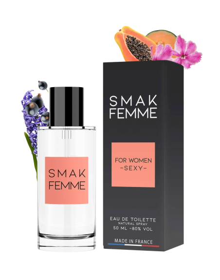 SMAK FEMME Eau de Toilette de Séduction pour Femme 50 ml - RUF